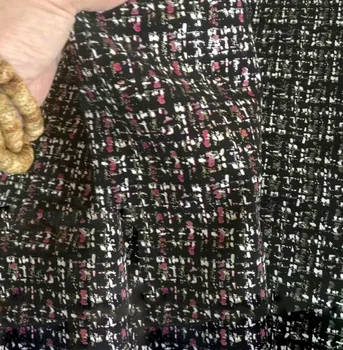 tweed knit fabric