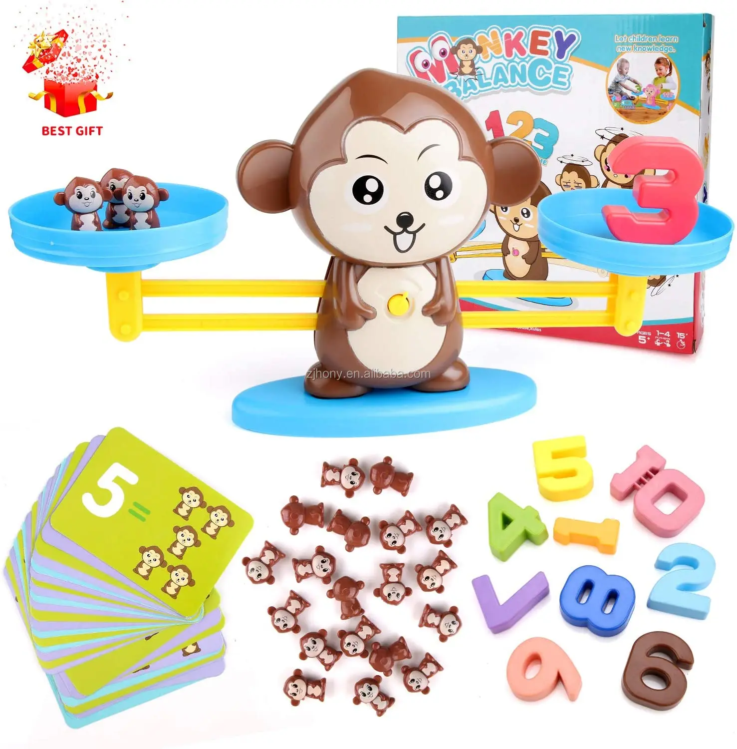 CoolToys Monkey Balance Cool Math Game for Girls & BoysFun Educational 