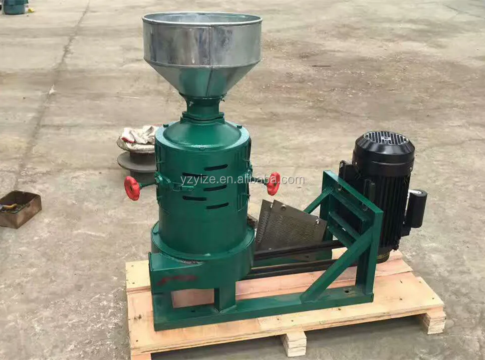 Small Oat Grain Dehuller Machine Corn Maizer Peeler Oats Cereal Barley