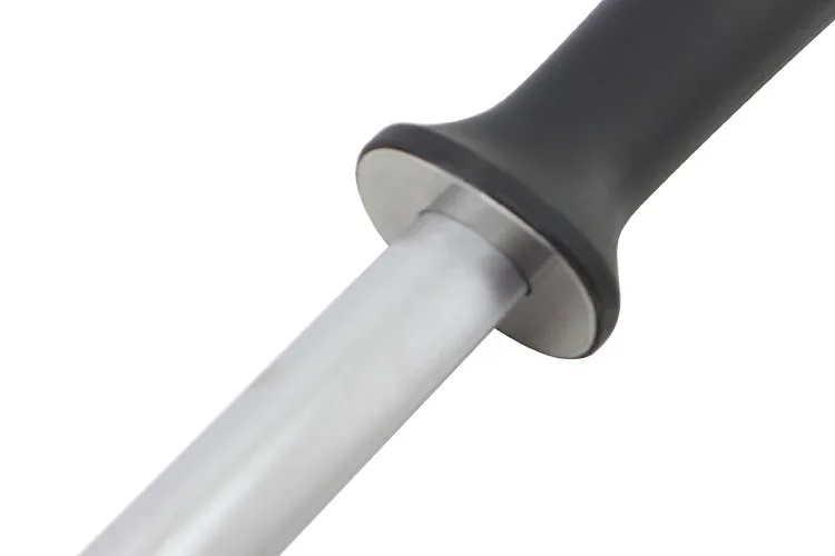 Black Color PP Handle Stainless Steel Sharpener