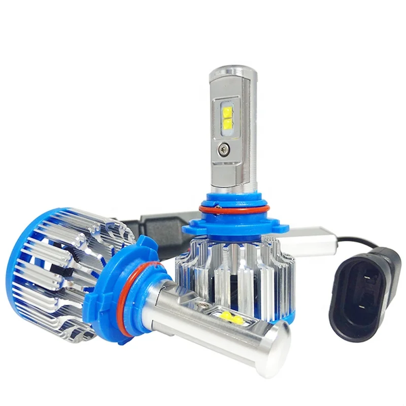 Super bright T1 LED headlight 8000lm with USA chips led headlight h4 h7  9004 9005  h16 880 881 auto  LED fog light
