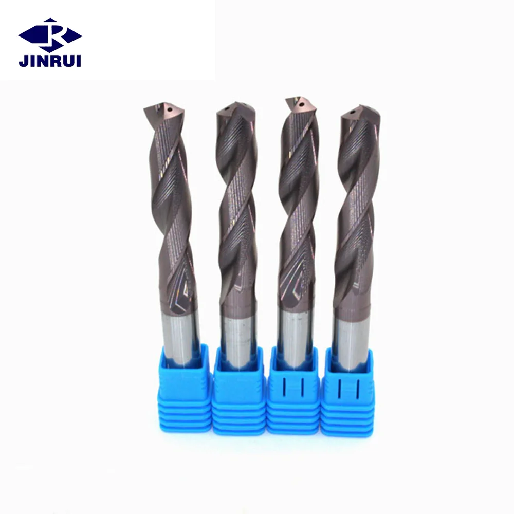 Jr130 Manufacturer Coating Carbide Coolant Drill Inner Cold Hole Drill