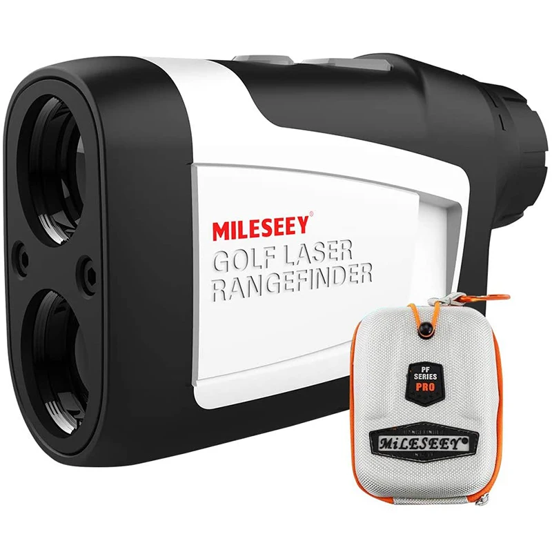 Mileseey PF210+ 600M Golf Laser Rangefinder Golf Slope Adjusted Mode Sport Laser Distance Meter Rangefinder for Hunting