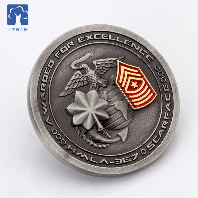 Manufacture Custom gold Metal Plate plating Souvenir Award Medal Plaque - ANKUX.COM