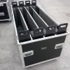 KKMARK custom LED LCD dual plasma 55 to 65''adjustable TV flight road case