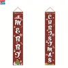 Red happy New Year indoor decorative polyester flag