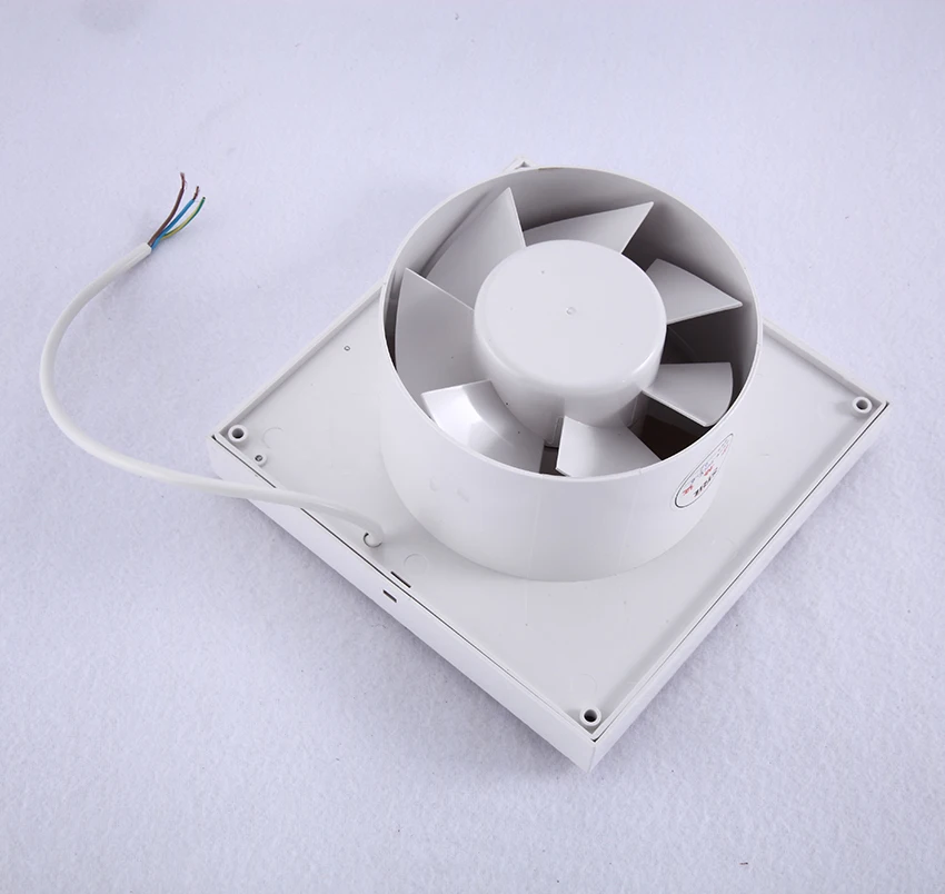 4英寸风扇玻璃窗式自动快门厕所排气扇塑料排气扇