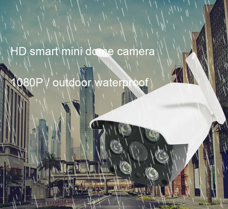 Verto Hot selling 1080P HD CCTV Camera wifi 2 way audio wireless bullet camera