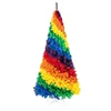 2020 new arrivals colourful artificial rainbow christmas tree