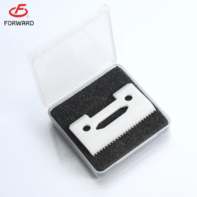 2 Hole Stagger Teeth Ceramic Trimming Cutter Barber Stagger Teeth ...