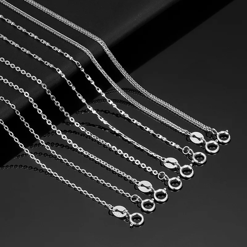 VEKEKLEE S999 Silver Fashion Necklace - Perfect for Anniversaries
