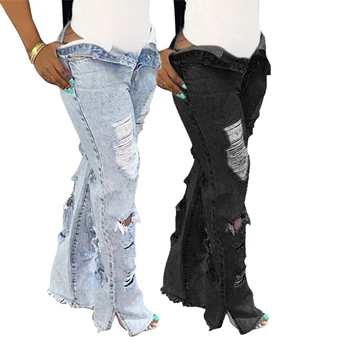 ladies jeans top design