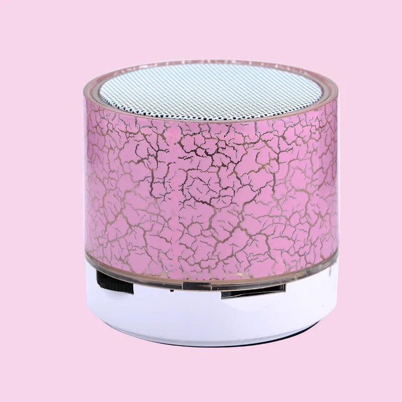 LED Portable Mini Speaker Wireless Bass Speaker W/TF USB led music speaker cheap bocinas portable - ANKUX.COM