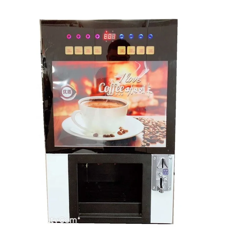 Coffee Vending Machine Cash Card Payment System Coffee Machine Vending