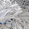 1mm polyester+latex elastic loop kind brand tag rope