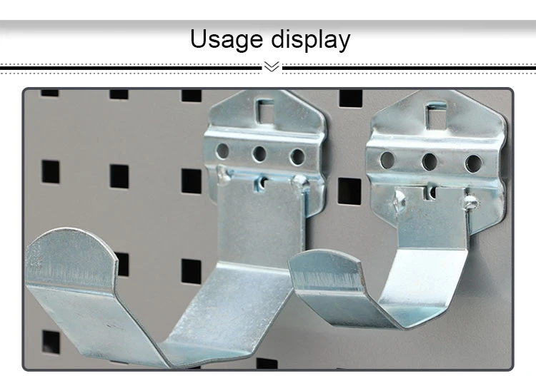 Metal Pegs Hook For Garage Wall Hanging Plate Square Hole Pegboard Buy Pegboard Hooks,Metalic
