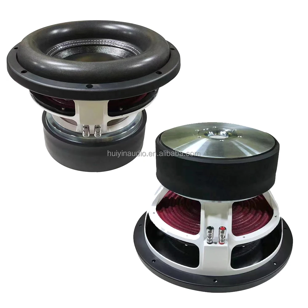 12" 2500W RMS Car Subwoofer - High Definition (91dB) | Model HYW-1275-115F-X | Powerful Bass Performance supplier