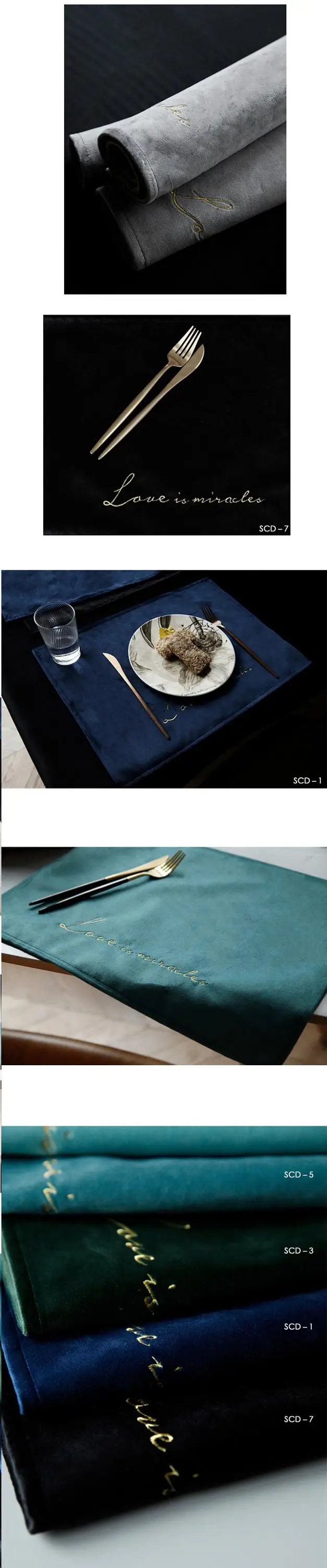 Wedding Decoration Household Insulation Placemat Dining Table Antihot