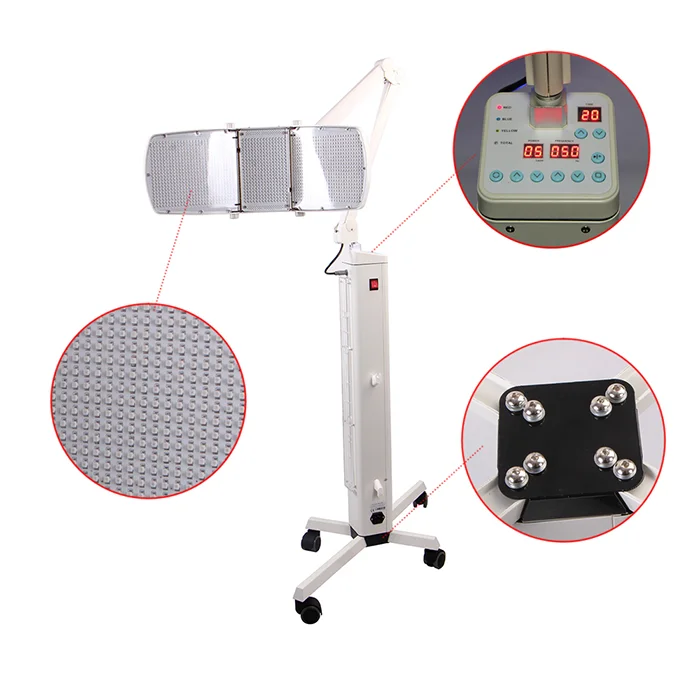 BIO Light Therapy Lamp Chromotherapy Skin Rejuvenation Light Facial PDT LED Therapy Beauty Machine