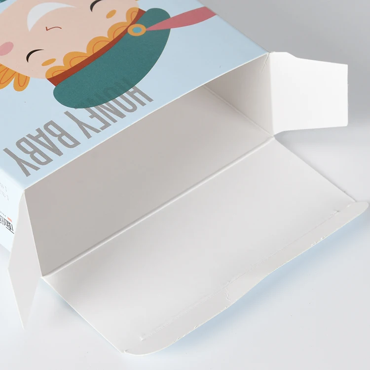 Custom Made Folding Cardboard Packaging Printing Glossy Paper Medicine Hologram Packaging Box Manufacturer