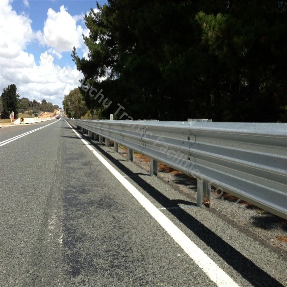 Hot-dipped Galvanized African Highway Guardrail - Buy Crash Barrier ...