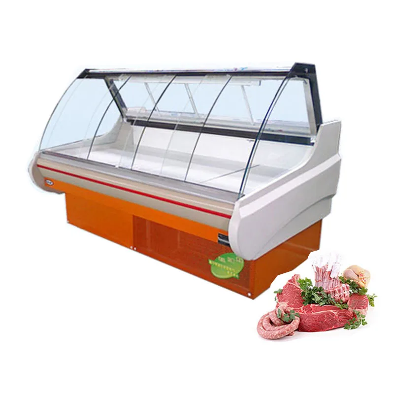 Refrigerated Display Deli Case Used Meat Display Butchery Chiller Buy