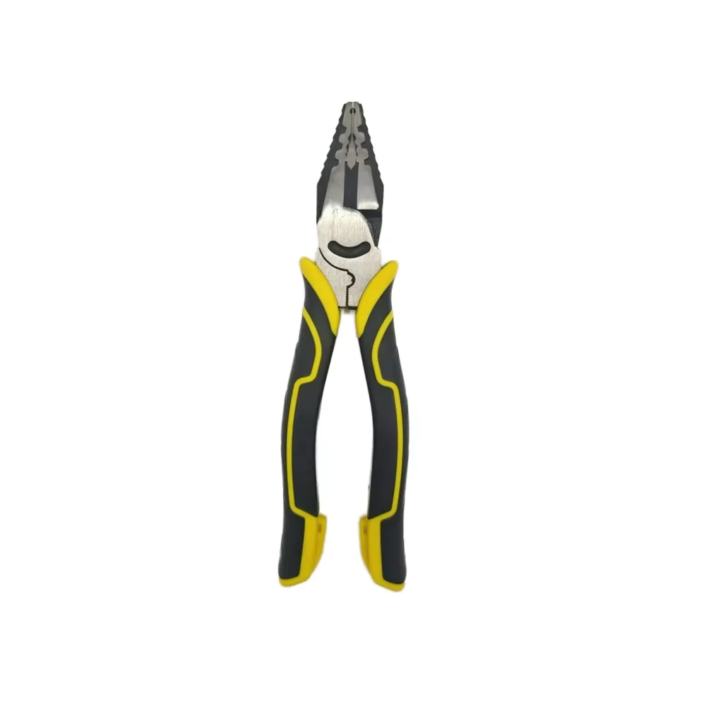 Industrial-Grade Multi-Functional Oblique Needle-Nose Pliers Customizable Electrician Wire Strippers Camping Cutting Tool OEM manufacture