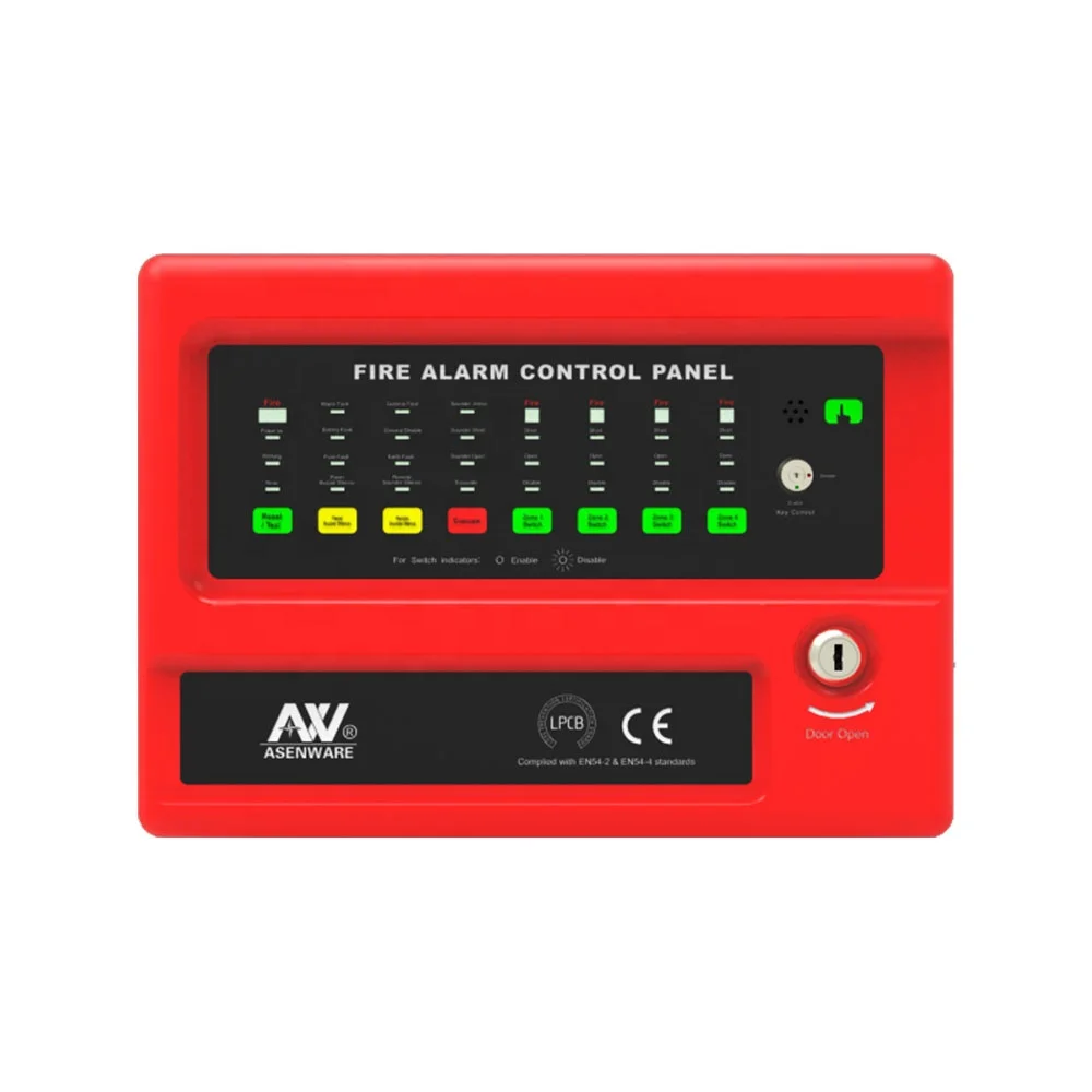 4 Zone 2 Wired Conventional Fire Alarm Control Panel - Buy 4 Zona ...