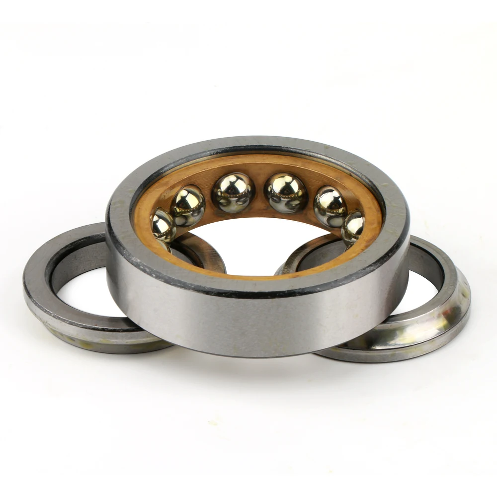 25*52 * 15毫米黄铜保持架四点角接触球轴承 qj205m qj205ma qj205mpa