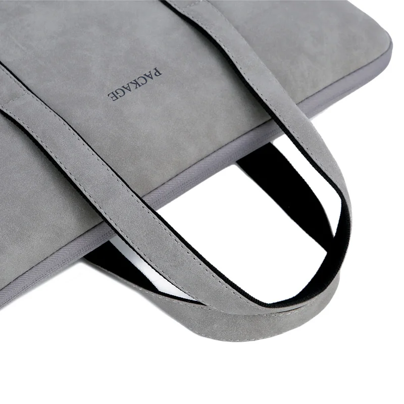 Women Briefcase Pu Leather Laptop Shoulder Computer Bag Slim Vintage