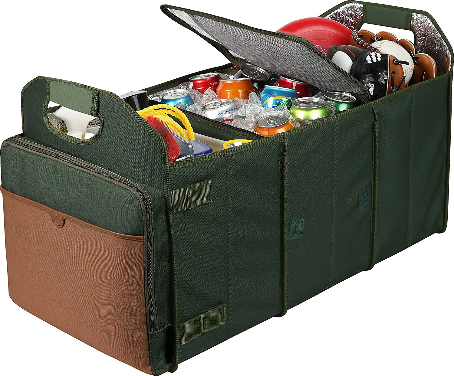 Large Size Heavy Duty Suv Trunk Organizer Foldable Collapsible Car Trunk Accessories Organizer