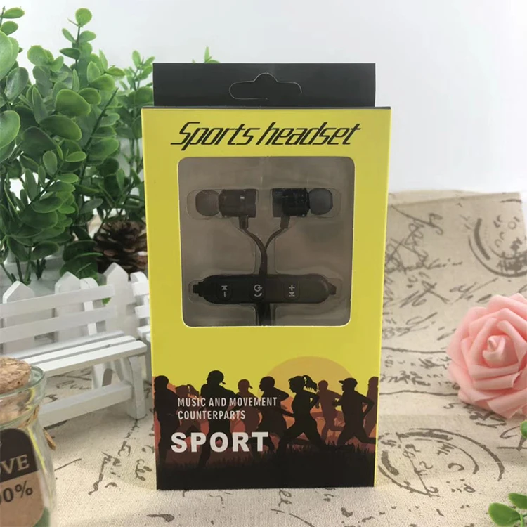 001 Headphones Magnetic Wireless BT4.2 Earphone M9 XT6 Sport Running Wireless Headset Hands Free
