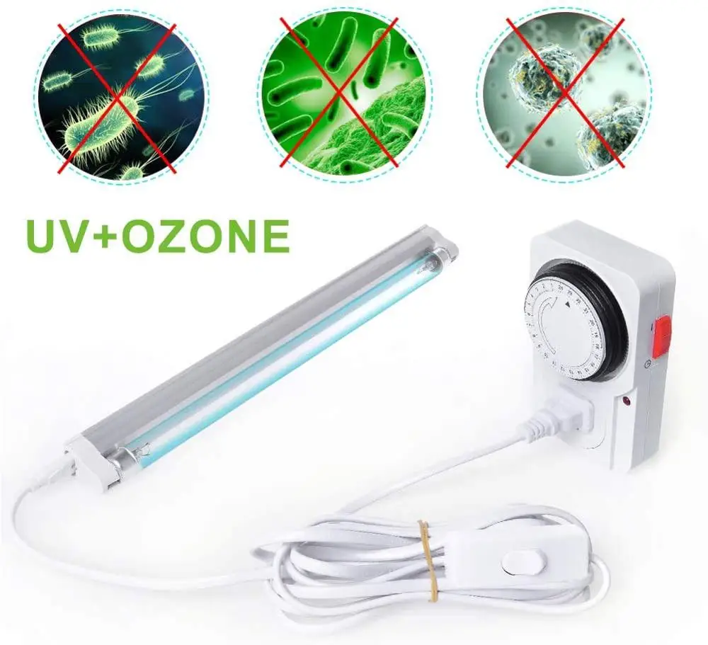 UV Lamp  Ultraviolet UVC Ozone Lamp 110V Air Purifier cleaner ultraviolet ray Light  Ozone Tube UV Linear Lamp