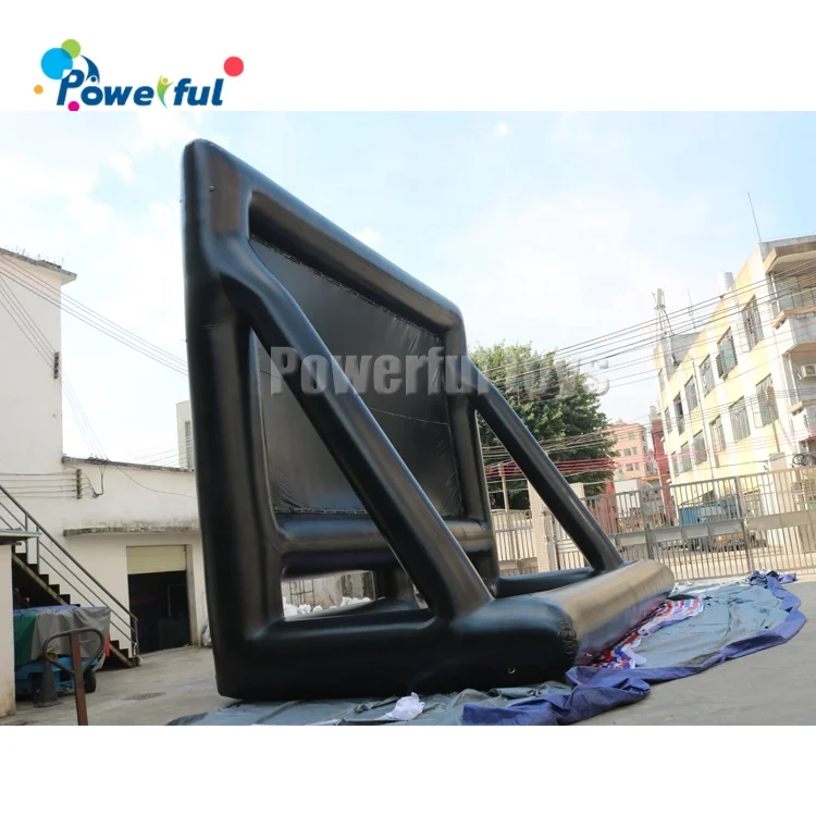 Outdoor inflatable movie theater projector screen for sale