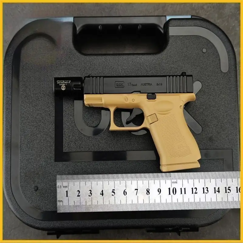 Fuya Refillable Jet Flame Inflatable Metal Pistol Model Cigarette Gun