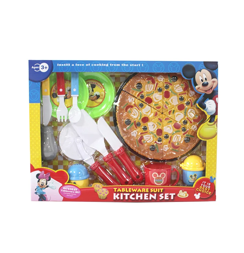 küchen spielzeug essen essen kinder / kinder pizza so spielen bildungs 
