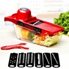 Multifunctional Manual Safe Vegetable Fruit Julienne Slicer Cutter