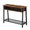 Wholesale Furniture Distributors Long Thin for Hallway Louis Console Table Farmhouse Console Table with Storage