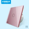 Smart home appliance eletronic led panel light touch wall smart wifi switch