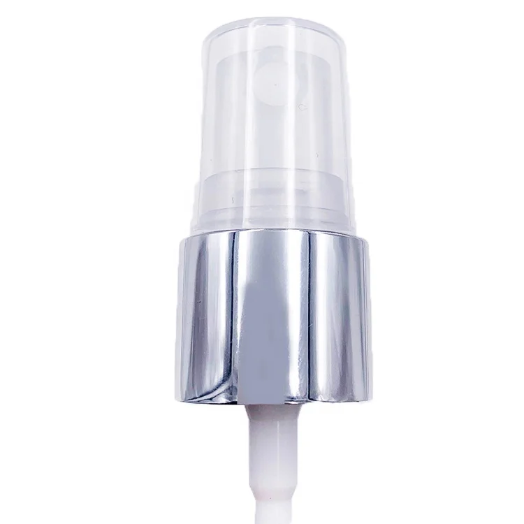 
Good quality silver metal 18mm aluminum type perfume pump atomizer 