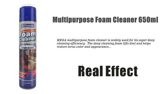 Buy 650ml High Quality All Purpose Foam Cleaner from Guangzhou Mega Fine  Chemical Co., Ltd., China