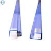 Factory price to sell the transformer PVC transparent square packing pipe