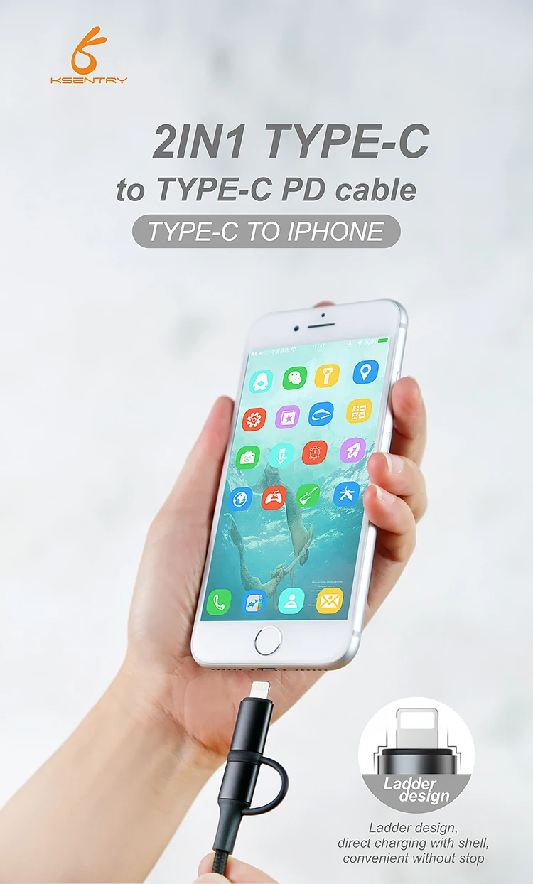 Wholesale Fast Charging usb type-c 1M Bulk Pack Usb Cable data cable for iPhone Charger cable - ANKUX.COM