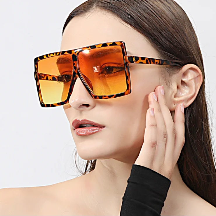 Gafas de sol polarizadas retro de lujo de alta calidadmujer 