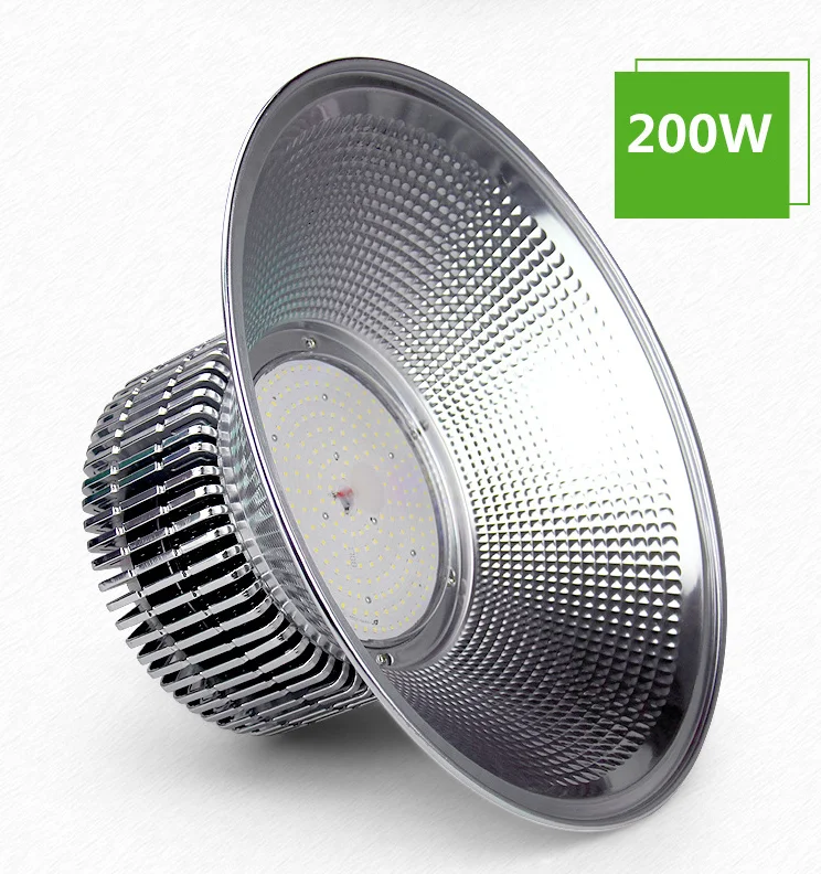 AC100-305V Industrial LED High Bay Lighting 140-150lm/W Luminaire Warehouse Commercial Lighting