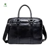 high quality Waterproof men Business leather briefcase bag with Shoulder strap