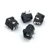 SMD DC-005 DC-050 DC Power Jack Socket Connector DC005 5.5*2.1mm Socket Round The Needle Black Color Socket