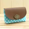 new fashion craft diy kit DIY fabric blue point purse kit