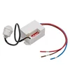 Light Switch Sensor 110-240V/AC 800W 360 Degree Recessed PIR Sensor Detector Light Switch