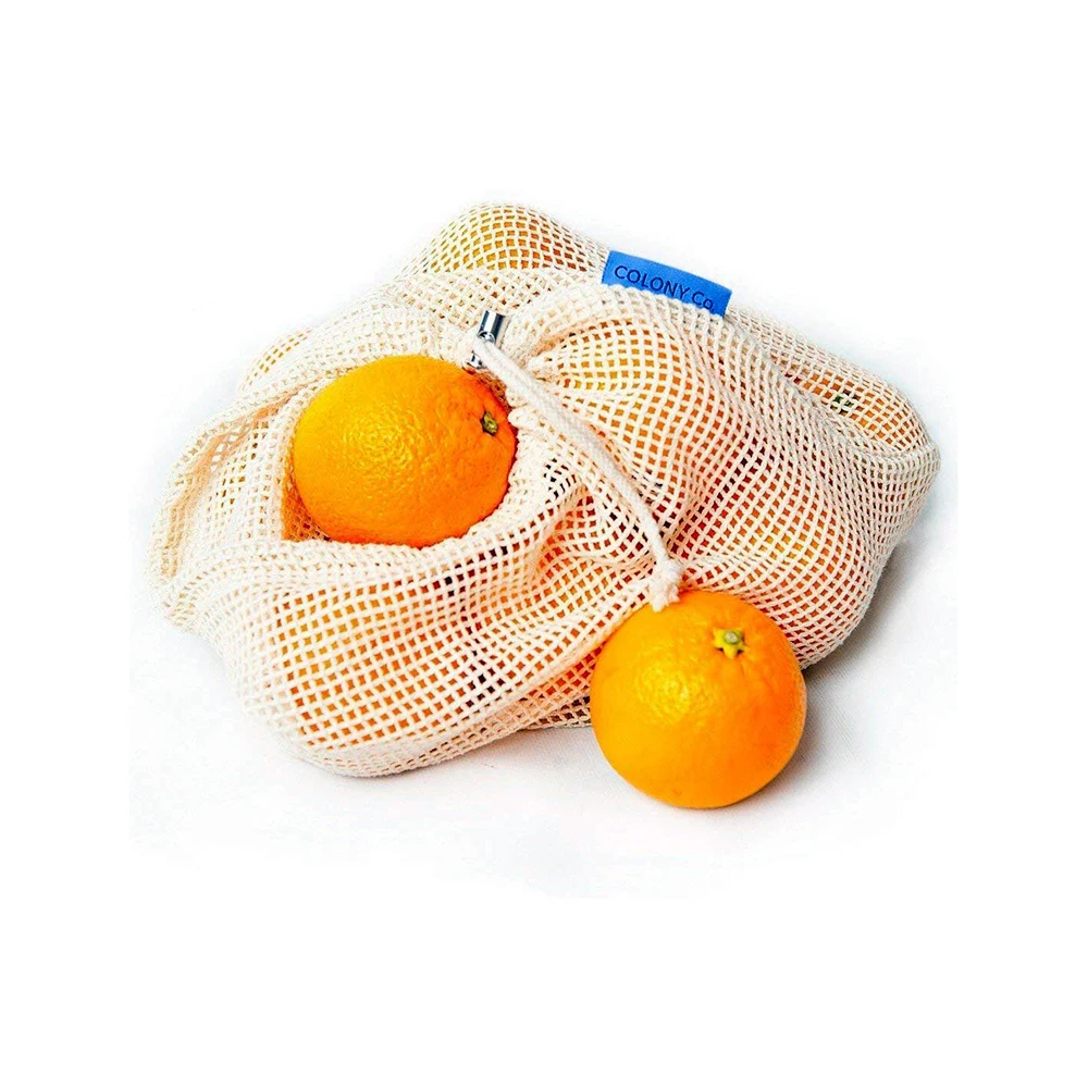 COTTON MESH BAG